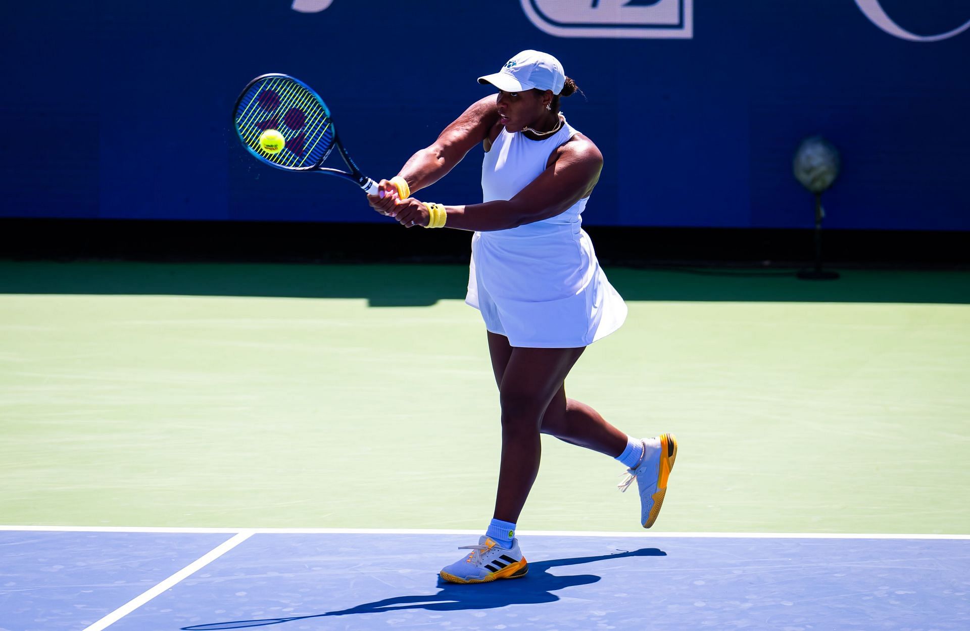Taylor Townsend at the Cincinnati Open 2024 (Source: Getty)